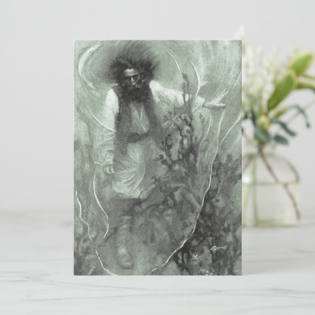 Vintag Piraten, Captain Goldsack von Howard Pyle (Stehend Vorderseite)