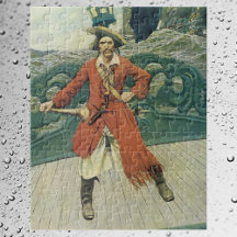 Vintag Piraten, Captain Keitt von Howard Pyle