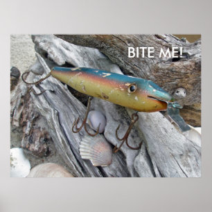 Vintag Point Jude Cape Codder Lure BITE ME! Poster