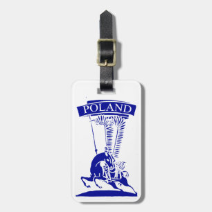 Vintag Polnisch Winged Hussar Gepäckanhänger