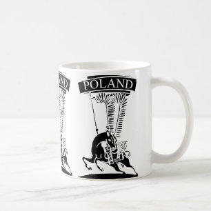 Vintag Polnisch Winged Hussar Kaffeetasse