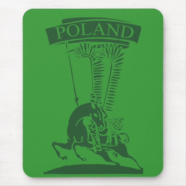 Vintag Polnisch Winged Hussar Mousepad (Vorne)