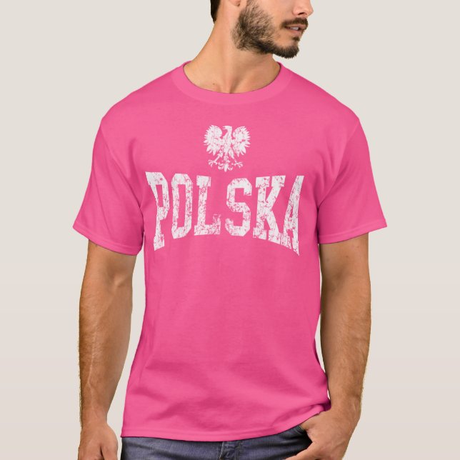 Vintag Polska Eagle T-Shirt (Vorderseite)