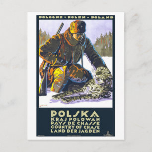 Vintag Polska Polen Postkarte