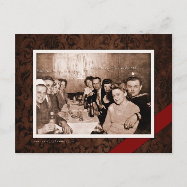 Vintag Postkarte (Vorderseite)