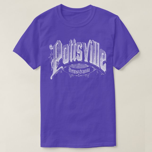 Vintag Pottsville PA T-Shirt (Design vorne)