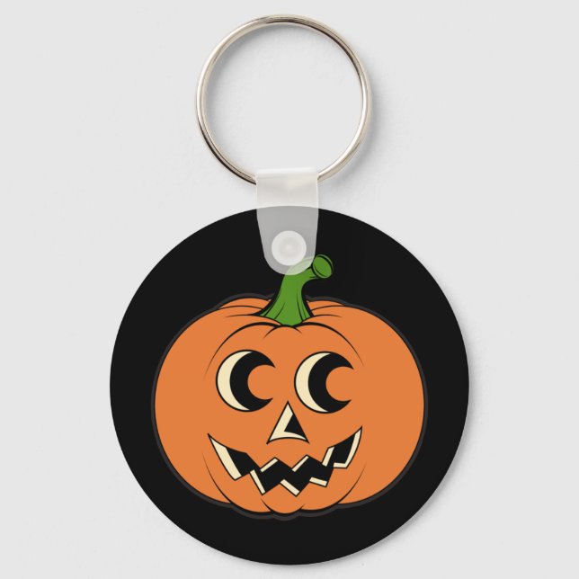 Vintag Pumpkin Schlüsselanhänger (Vorderseite)