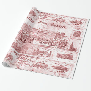 "Vintag-Quackery" Geschenkpapier