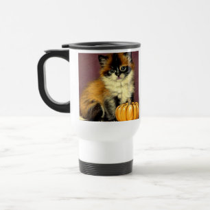 Vintag Ragdoll Halloween Cat Reisebecher