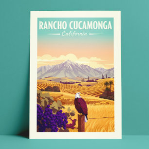 Vintag Rancho CucZA Postkarte