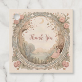 Vintag Rapunzel Fairytale Geschenkanhänger