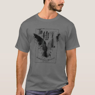 Vintag Raven, Edgar Allan Poe, Type, Nevermore T-Shirt