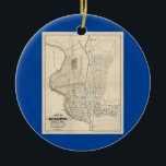 Vintag Reading PA Map 1877 Keramik Ornament<br><div class="desc">Vintages Lesen PA Karte 1877 Geschenk. Perfektes Geschenk für Ihren Vater,  Mama,  Papa,  Männer,  Frauen,  Freunde und Familienmitglieder am Erntedank Tag,  Weihnachten,  Muttertag,  Vatertag,  4. Juli,  1776 Unabhängiger Tag,  Veteranen Tag,  Halloween,  Patrick's Day</div>