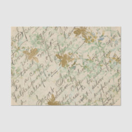 Vintag Recipe Honeybee Seidenpapier