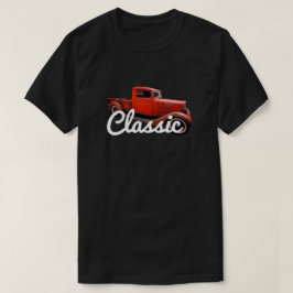 Vintag Red Lieferwagen Street Rod T-Shirt