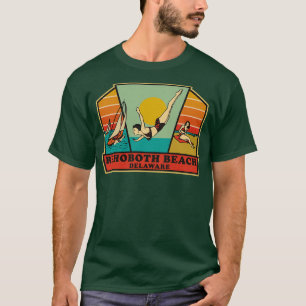 Vintag RehoBeide Beach Delaware Reisen T-Shirt