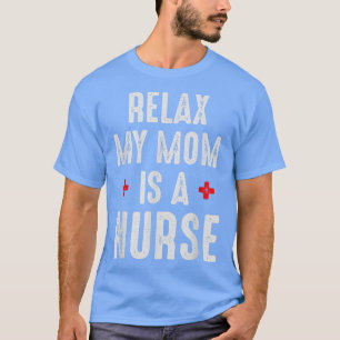 Vintag Rela Meine Mama ist eine Krankenschwester T-Shirt