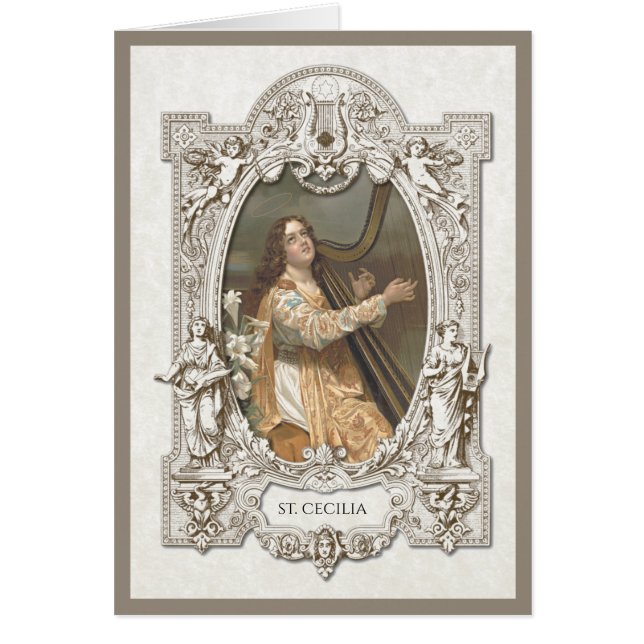 Vintag Religiöse Cecilia Musicals (Vorne)