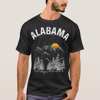 Vintag Retro Alabama Staat TShirt