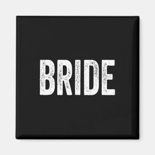 Vintag Retro Bride Bridal Junggeselinnen-Abschied Magnet