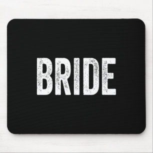 Vintag Retro Bride Bridal Junggeselinnen-Abschied Mousepad
