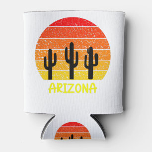 Vintag Retro Cactus Arizona Sunset Dosenkühler