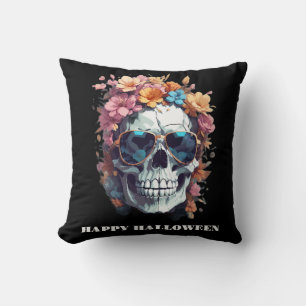 Vintag Retro Decorative Zucker Schädelgoldschweinc Kissen