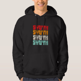 Vintag Retro Electronic Music Synth Hoodie