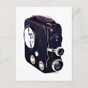 Vintag   Retro-Filmkamera Postkarte