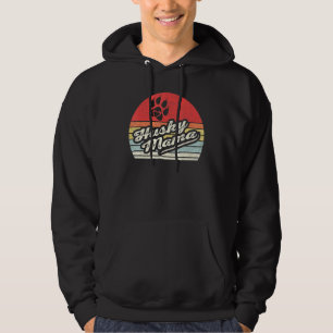 Vintag Retro Husky Mama Siberian Husky Eigentümer Hoodie