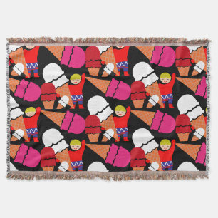 Vintag Retro Ice Decke