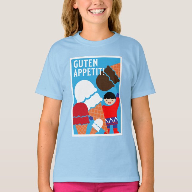 Vintag Retro Ice T-Shirt (Vorderseite)