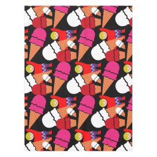 Vintag Retro Ice Tischdecke