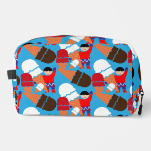 Vintag Retro Ice Waschbeutel