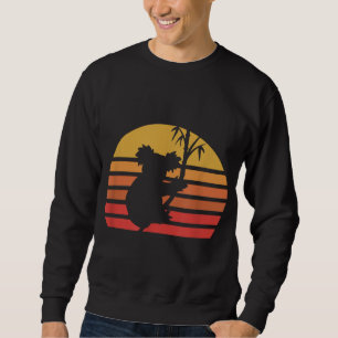 Vintag Retro Koala Liebe - r Vater Mama, Boy Girl Sweatshirt