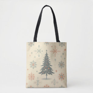 Vintag/Retro Moderne Weihnachten/Winter Tasche