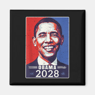 Vintag Retro Obama 2028 48. Präsident Amerika Magnet