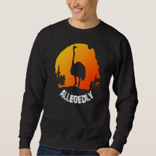 Vintag Retro Ostrich angeblich Sweatshirt