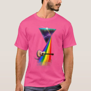 Vintag Retro-Prism Akustikgitarre T-Shirt