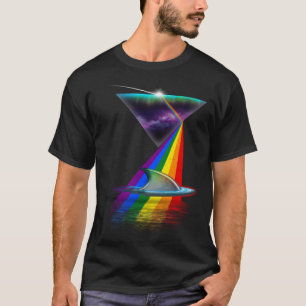 Vintag Retro Prism Shark Fin T-Shirt