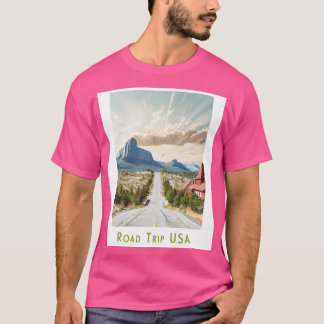 Vintag Retro Road Trip USA Nevada Poster T-Shirt