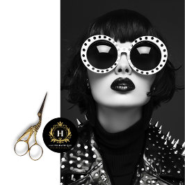 Vintag Retro Rock Star Glamour Decoupage Seidenpapier