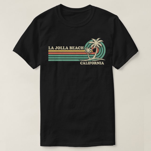 Vintag Retro Sommerferien T-Shirt (Design vorne)