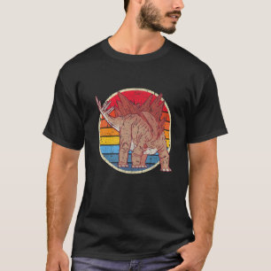 Vintag Retro Style Dinosaurier I Stegosaurus T-Shirt