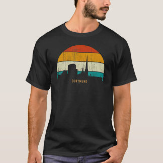 Vintag Retro Style Germany City skyline city city T-Shirt