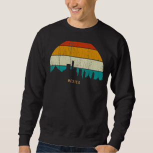 Vintag Retro Style North America Skyline Cityscap Sweatshirt