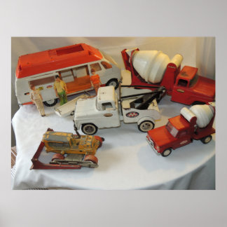 Vintag / Retro Tonka Trucks & Toys Poster