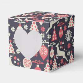 Vintag Retro Weihnachtsfeiertag Geschenkschachtel