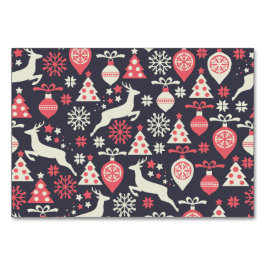 Vintag Retro Weihnachtsfeiertag Tischnummer