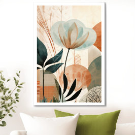 Vintag Retrofloral Poster